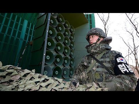 شاهد كوريا الجنوبية تستأنف بث الدعاية المناوئة لكوريا الشمالية