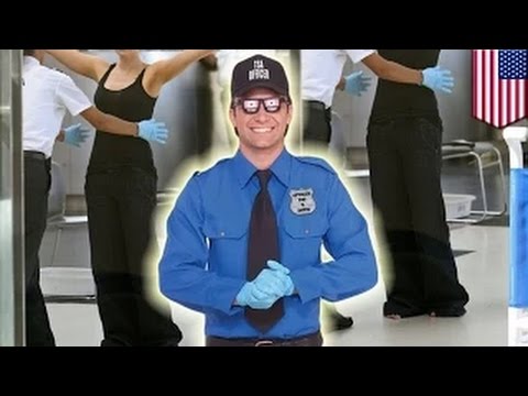 شاهد رجل يدعي أنه موظف أمن ليتحرش بالنساء