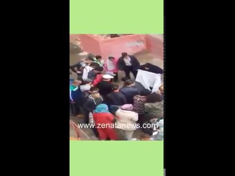 فيديومشهد صادم لانتحار فتاة في سيدي البرنوصي