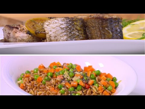 شاهد طريقة عمل سمك بوري جزل بشرائح الليمون