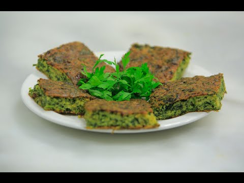 شاهد طريقة عمل عجة سبانخ