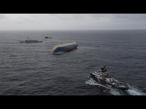 فيديو سفينة مودرن إكسبرس تقترب من السواحل الفرنسية