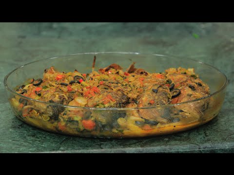 طريقة عمل سمك بلطي بالبطاطس