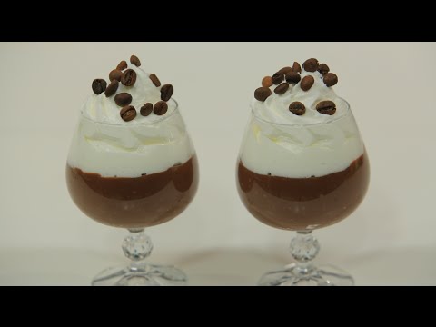 طريقة عمل بودينج الموكا لايت  بودينج موكا مزين