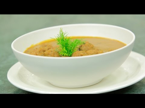 تعلمي عمل كفتة بصلصة الكاري