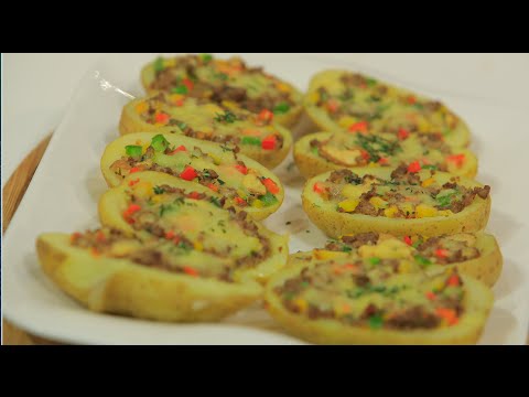 شاهد طريقة عمل بطاطس محشي