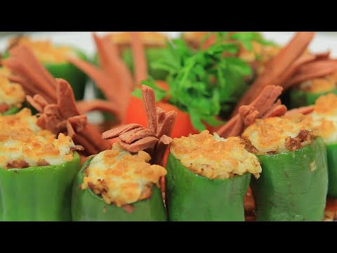 تعرفي علي طريقة عمل محشي فلفل بالسوسيس