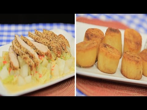 طريقة عمل صدر رومي بالعسل و السمسم