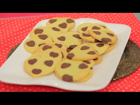 طريقة عمل كوكيز القلوب