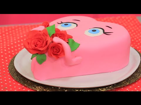 طريقة عمل تورتة القلوب