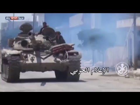 شاهد احتدام المعارك في ريف حلب الشمالي