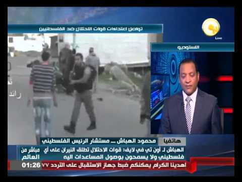 شاهد قوات الاحتلال تطلق النيران على أي فلسطيني