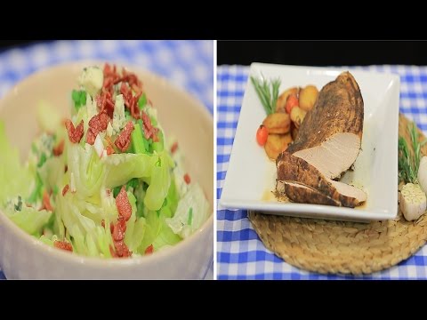 طريقة عمل صدر رومي بالخل البلسمي  سلطة الخس بالفجل