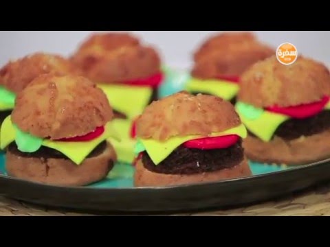 طريقة عمل كب كيك البرجر