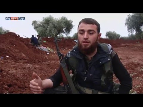 شاهد استمرار القتال قرب أعزاز