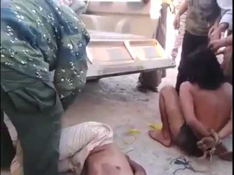 شاهد بالفيديو توقيف دواعش تونسيين في ليبيا