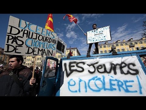 احتجاجات تعم فرنسا لسحب مشروع قانون العمل الجديد