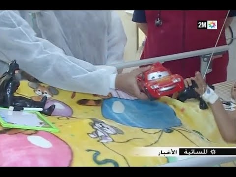 زيارة للطفل ذي الاربع سنوات الذي تعرض للاغتصاب