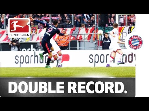 روبرت ليفاندوفسكي أول أجنبي يحرز للبايرن 25 هدف في موسم واحد