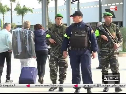 إجراءات أمنية مشددة في مطار الملك محمد الخامس