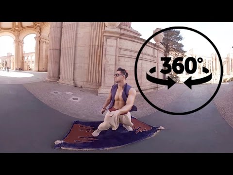 شاهد علاء الدين يطير في شوارع أميركا ليصل إلى حبيبته