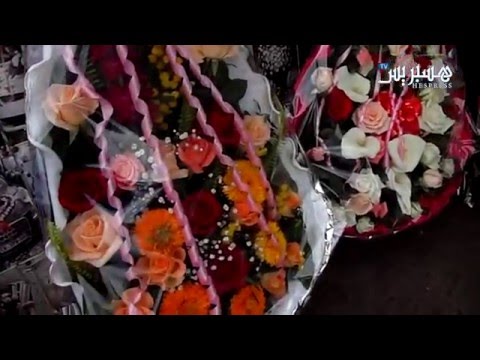 بالفيديو تجارة الورود في مكناس