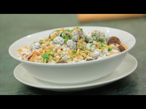 طريقة عمل فتة شامي بالحمص