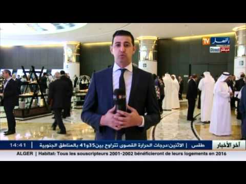 شاهد إنطلاق ملتقى الأعمال الإماراتي الجزائري في ابو ظبي