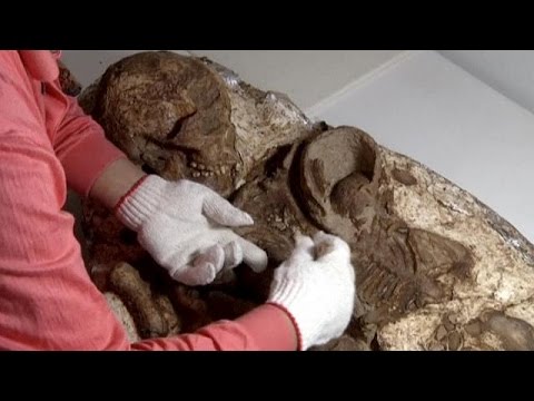 العثور على حفرية أم تحتضن ابنها منذ العصر الحجري