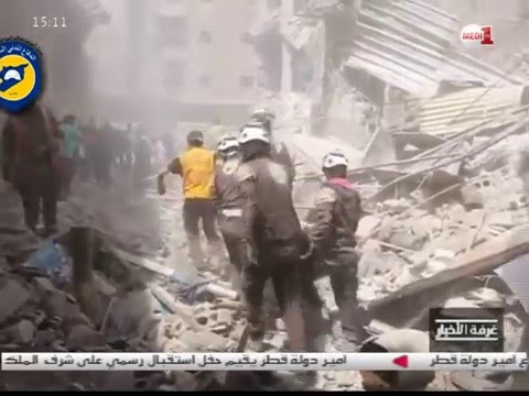 بالفيديو حصيلة ثقيلة للعمليات العسكرية التي يشنها النظام السوري في مدينة حلب