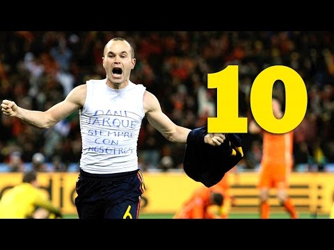 أجمل 10 أهداف أحرزها النجوم فى نهائيات البطولات