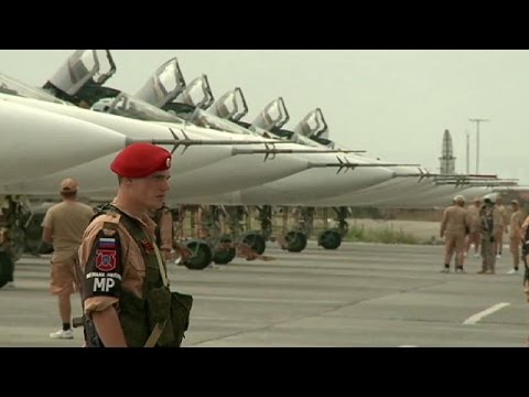 يورونيوز داخل القاعدة العسكرية الروسية حميميم