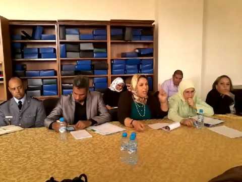 بالفيديو  لقاء تواصلي في المحكمة الإبتدائية في إنزكان