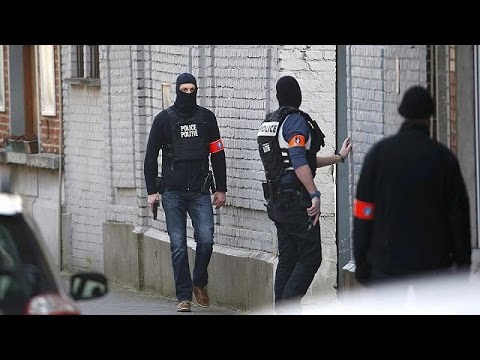 brussels shooting one suspect neutralised four police officers injured