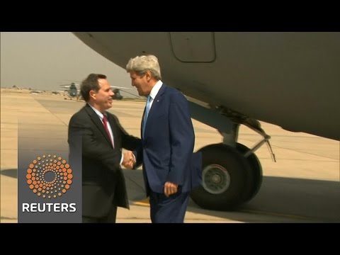 us secretary of state john kerry visits iraq