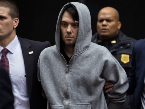 exec who hiked drug prices arrested