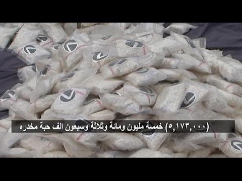 millions of amphetamine pills seized