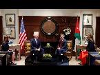 jordanian king tells pence twostate solution the only way
