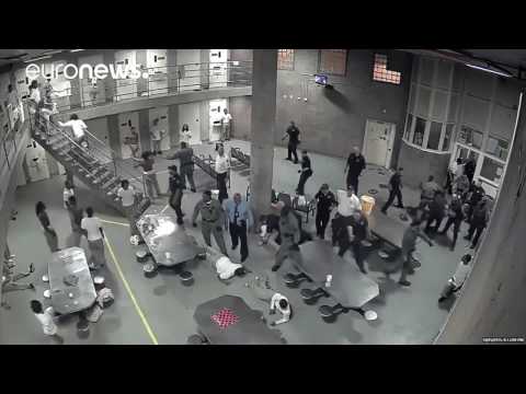 brawl breaks out in maxsecurity jail 10 hospitalised