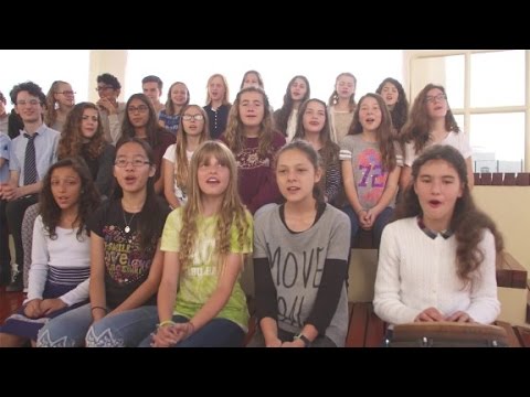 students on the fight