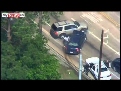 mum watches son die during live tv police chase