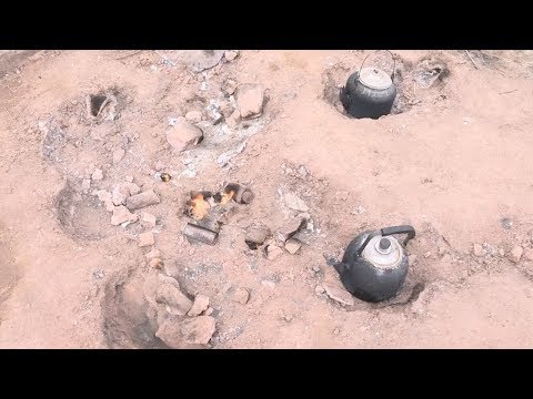 mysterious underground fire burning