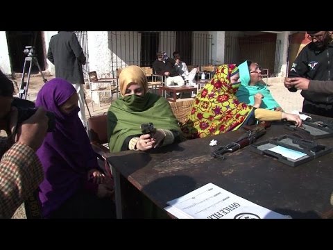 pakistani teachers get gun training
