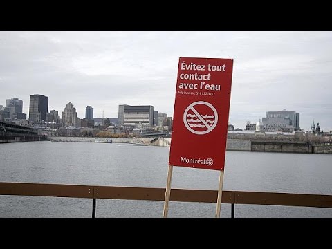 montreals controversial sewage dump begins