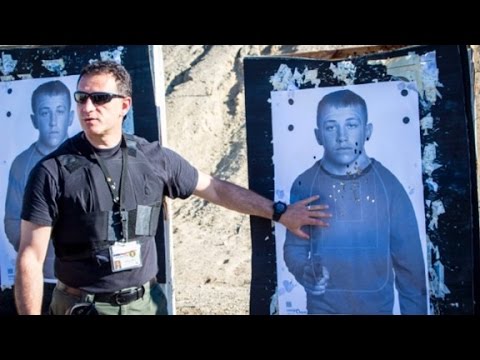 shooting scene like war zones