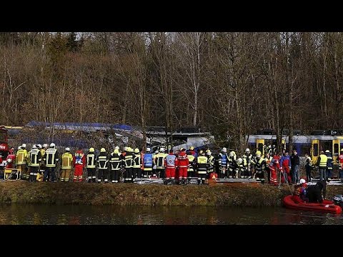 from site of deadly bad aibling train collision