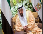 الشيخ محمد بن زايد وقادة الإمارات يؤدون صلاة الجنازة على روح فقيد