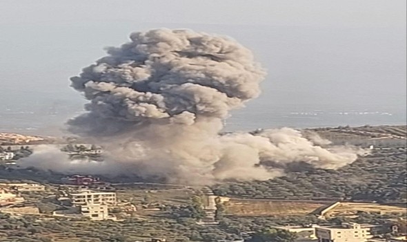شهيدان وعدد من الإصابات في غارة معادية عند مدخل مدينة بعلبك الجنوبي